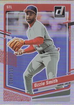2023 Donruss - Career Stat Line #211 Ozzie Smith Front