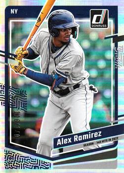 2023 Donruss - Season Stat Line #138 Alex Ramirez Front