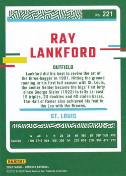 2023 Donruss - Season Stat Line #221 Ray Lankford Back