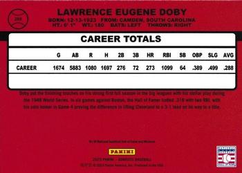 2023 Donruss - Season Stat Line #288 Larry Doby Back