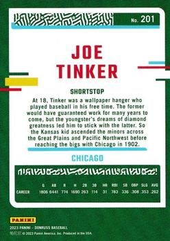 2023 Donruss - One Hundred #201 Joe Tinker Back