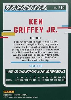 2023 Donruss - One Hundred #210 Ken Griffey Jr. Back