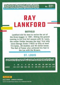 2023 Donruss - One Hundred #221 Ray Lankford Back