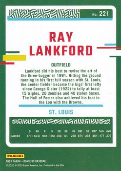 2023 Donruss - On Fire #221 Ray Lankford Back
