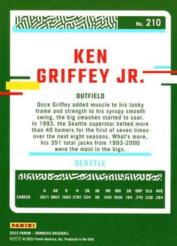 2023 Donruss - Presidential Collection #210 Ken Griffey Jr. Back