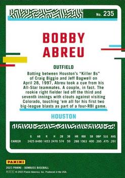 2023 Donruss - Press Proof #235 Bobby Abreu Back