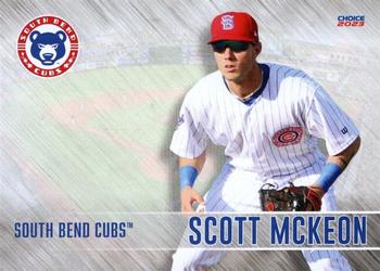 2023 Choice South Bend Cubs #17 Scott McKeon Front