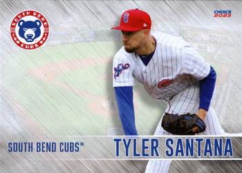 2023 Choice South Bend Cubs #26 Tyler Santana Front