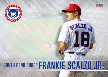 2023 Choice South Bend Cubs #27 Frankie Scalzo Front