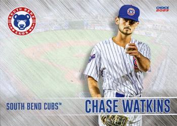 2023 Choice South Bend Cubs #32 Chase Watkins Front
