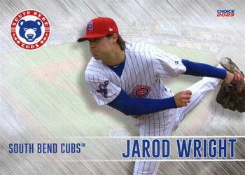 2023 Choice South Bend Cubs #34 Jarod Wright Front