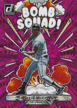 2023 Donruss - Bomb Squad Pink Fireworks #BS4 Willie McCovey Front