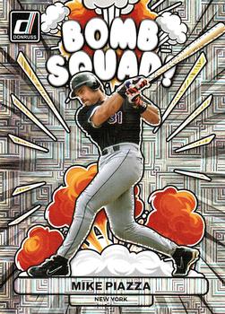2023 Donruss - Bomb Squad Vector #BS8 Mike Piazza Front