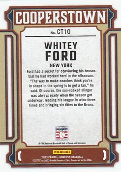 2023 Donruss - Cooperstown Pink Fireworks #CT10 Whitey Ford Back
