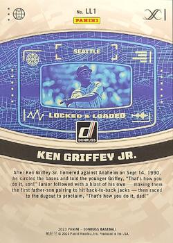 2023 Donruss - Locked & Loaded #LL1 Ken Griffey Jr. Back