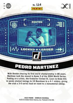 2023 Donruss - Locked & Loaded Rapture #LL4 Pedro Martinez Back