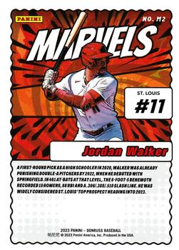 2023 Donruss - Marvels Rapture #M2 Jordan Walker Back