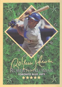 1994 Leaf - Gold Leaf Stars #1 Roberto Alomar Front