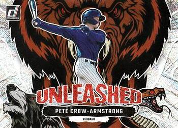2023 Donruss - Unleashed Rapture #U10 Pete Crow-Armstrong Front