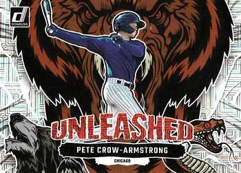 2023 Donruss - Unleashed Vector #U10 Pete Crow-Armstrong Front