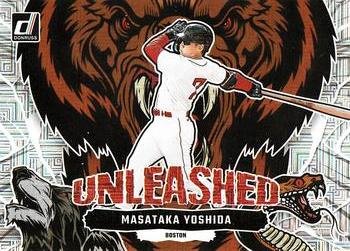 2023 Donruss - Unleashed Vector #U18 Masataka Yoshida Front