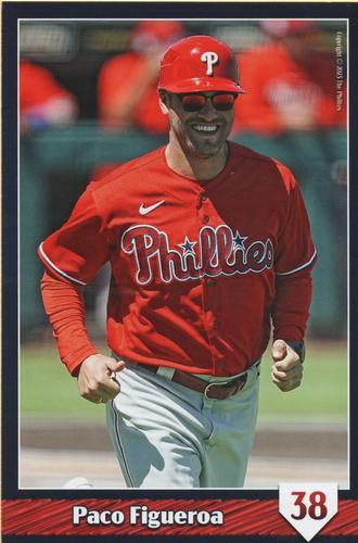 2023 Philadelphia Phillies Photo Cards #NNO Paco Figueroa Front