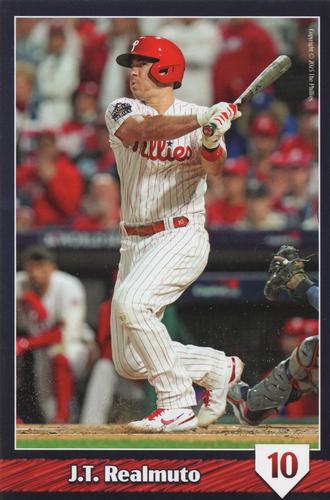 2023 Philadelphia Phillies Photo Cards #NNO J.T. Realmuto Front