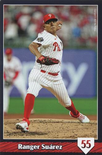 2023 Philadelphia Phillies Photo Cards #NNO Ranger Suarez Front