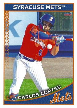 2023 Choice Syracuse Mets #07 Carlos Cortes Front