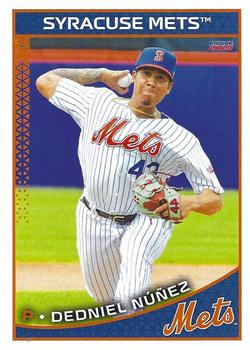 2023 Choice Syracuse Mets #18 Dedniel Nunez Front
