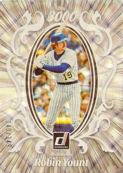 2023 Donruss - Mr. 3000 Silver #M3K-13 Robin Yount Front