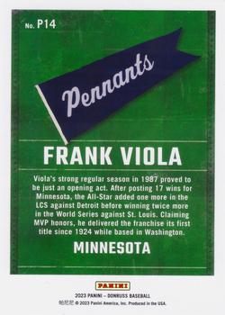 2023 Donruss - Pennants #P14 Frank Viola Back