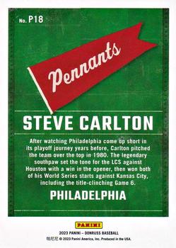 2023 Donruss - Pennants #P18 Steve Carlton Back