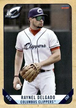 2023 Choice Columbus Clippers #09 Raynel Delgado Front