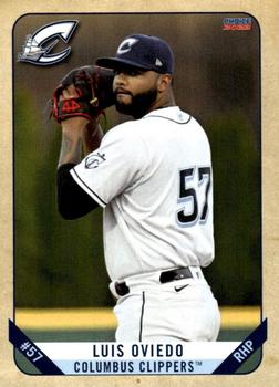 2023 Choice Columbus Clippers #20 Luis Oviedo Front