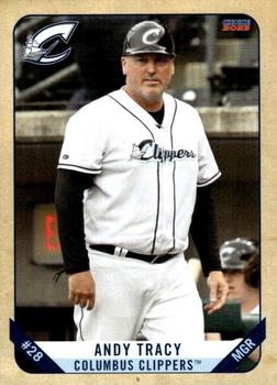 2023 Choice Columbus Clippers #35 Andy Tracy Front