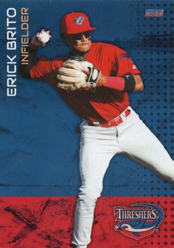 2023 Choice Clearwater Threshers #4 Erick Brito Front