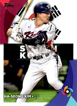 2023 Topps - World Baseball Classic Stars #WBC-50 Ha-Seong Kim Front