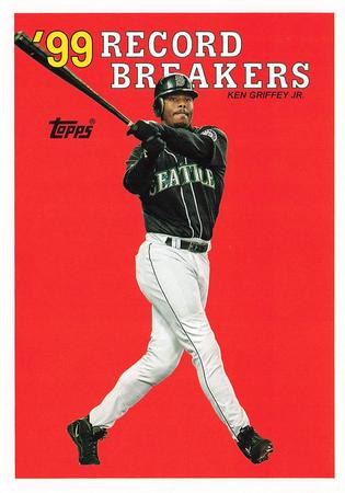 2023 Topps - 1988 Topps Record Breakers Oversized Box Toppers #RB-18 Ken Griffey Jr. Front