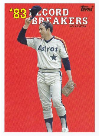 2023 Topps - 1988 Topps Record Breakers Oversized Box Toppers #RB-21 Nolan Ryan Front