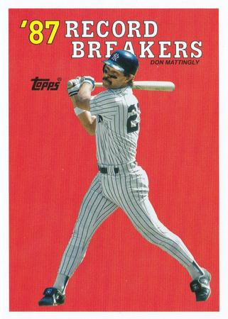 2023 Topps - 1988 Topps Record Breakers Oversized Box Toppers #RB-25 Don Mattingly Front