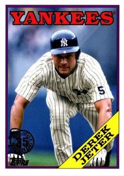 2023 Topps - 1988 Topps Baseball 35th Anniversary (Series Two) #2T88-30 Derek Jeter Front