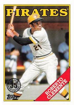 2023 Topps - 1988 Topps Baseball 35th Anniversary (Series Two) #2T88-46 Roberto Clemente Front
