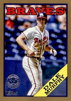 2023 Topps - 1988 Topps Baseball 35th Anniversary Gold (Series Two) #2T88-2 Dale Murphy Front