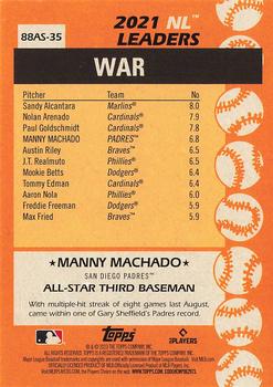 2023 Topps - 1988 Topps Baseball 35th Anniversary All-Stars #88AS-35 Manny Machado Back