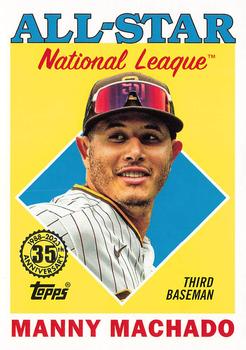 2023 Topps - 1988 Topps Baseball 35th Anniversary All-Stars #88AS-35 Manny Machado Front