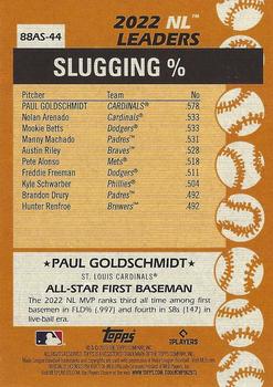 2023 Topps - 1988 Topps Baseball 35th Anniversary All-Stars #88AS-44 Paul Goldschmidt Back