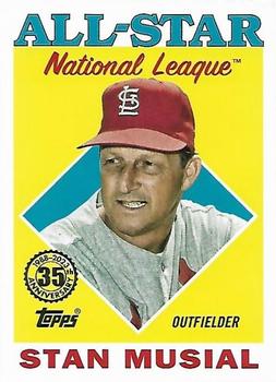 2023 Topps - 1988 Topps Baseball 35th Anniversary All-Stars #88AS-48 Stan Musial Front