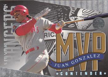1994 Leaf - MVP Contender Silver Collection American League #NNO Juan Gonzalez Front