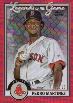 2023 Topps - Legends of the Game Red #LG-29 Pedro Martinez Front
